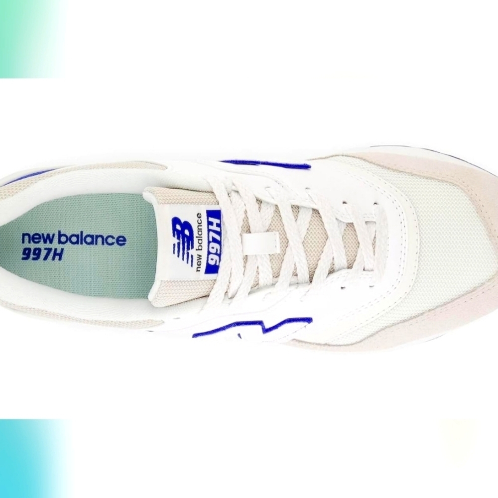 Men/Big Kid Size 7 Moonbeam/Team Royal New Balance 997H.  New Without Tags/Box - Picture 5 of 13